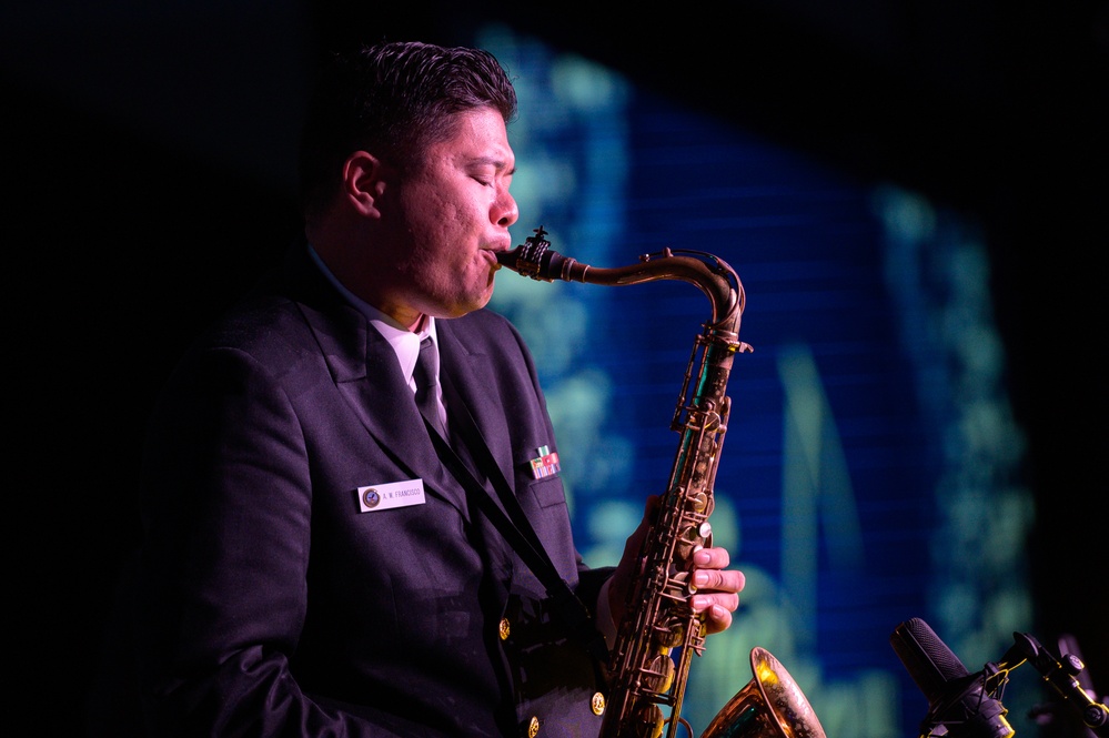 Navy Band visits New Orleans jazz conference