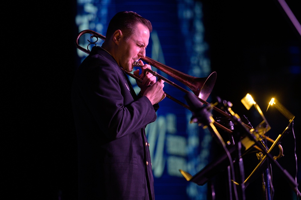 Navy Band visits New Orleans jazz conference