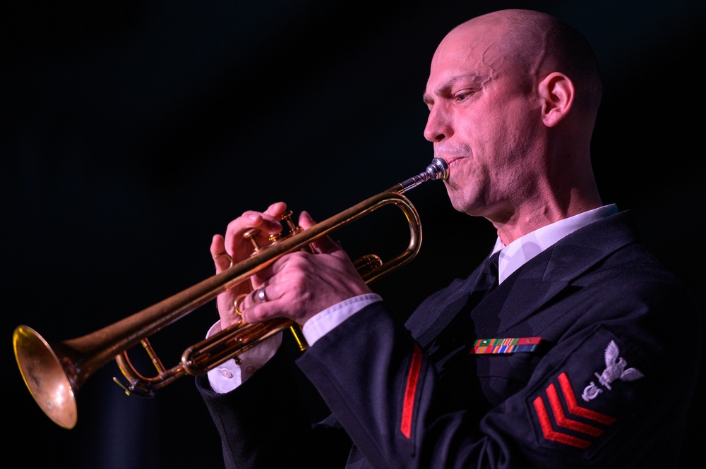 Navy Band visits New Orleans jazz conference