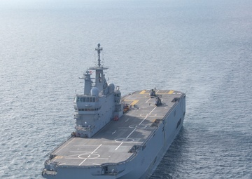 MV-22 Ospreys aboard DIXMUDE