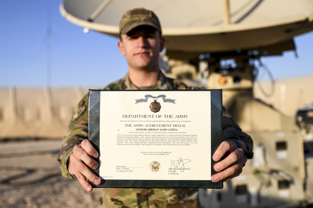 Army recognizes Air Force excellence