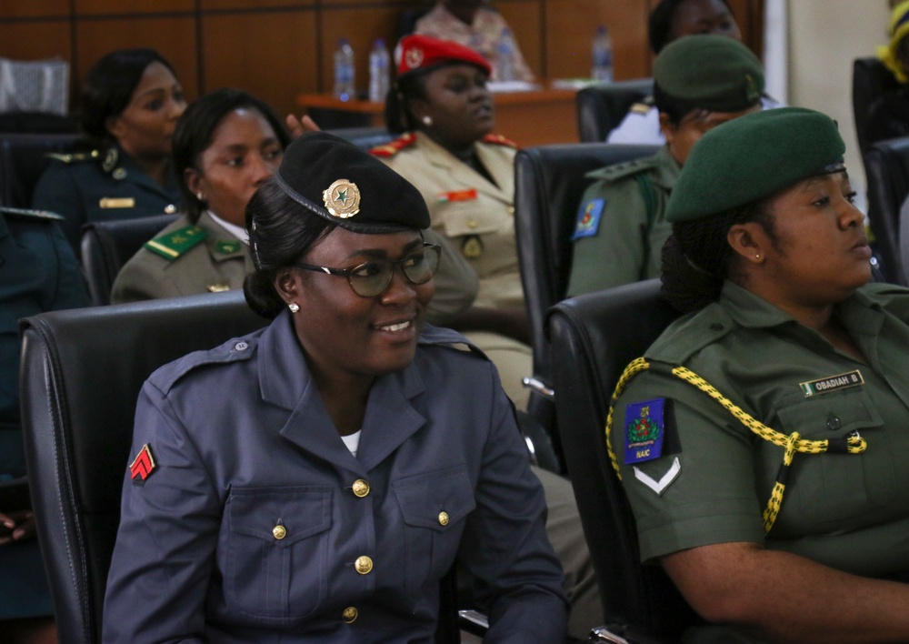 All-female military-intelligence training in Nigeria supports peace, security initiatives