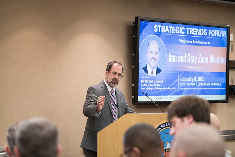 Mr. Robert Peters, DTRA’s Chief of Strategic Trends and Effects Department