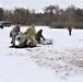 Cold-Weather Operations Course Class 20-01 students build Arctic tents during training at Fort McCoy