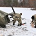 Cold-Weather Operations Course Class 20-01 students build Arctic tents during training at Fort McCoy