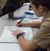 200106-N-TE695-1007 NEWPORT, R.I. (Jan. 6, 2020) – Navy Officer Candidate School (OCS) practices manuever boards