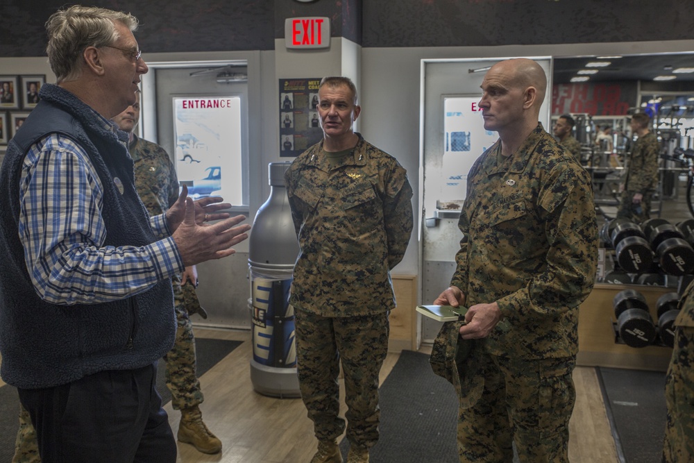 Sgt. Maj. of the Marine Corps visits Cherry Point