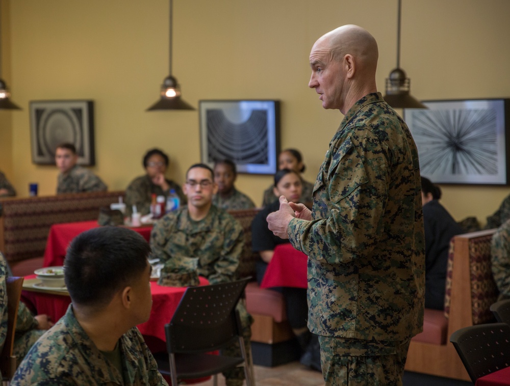 Sgt. Maj. of the Marine Corps visits Cherry Point