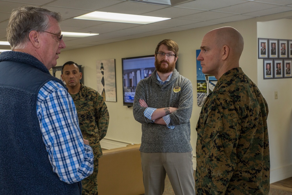 Sgt. Maj. of the Marine Corps visits Cherry Point