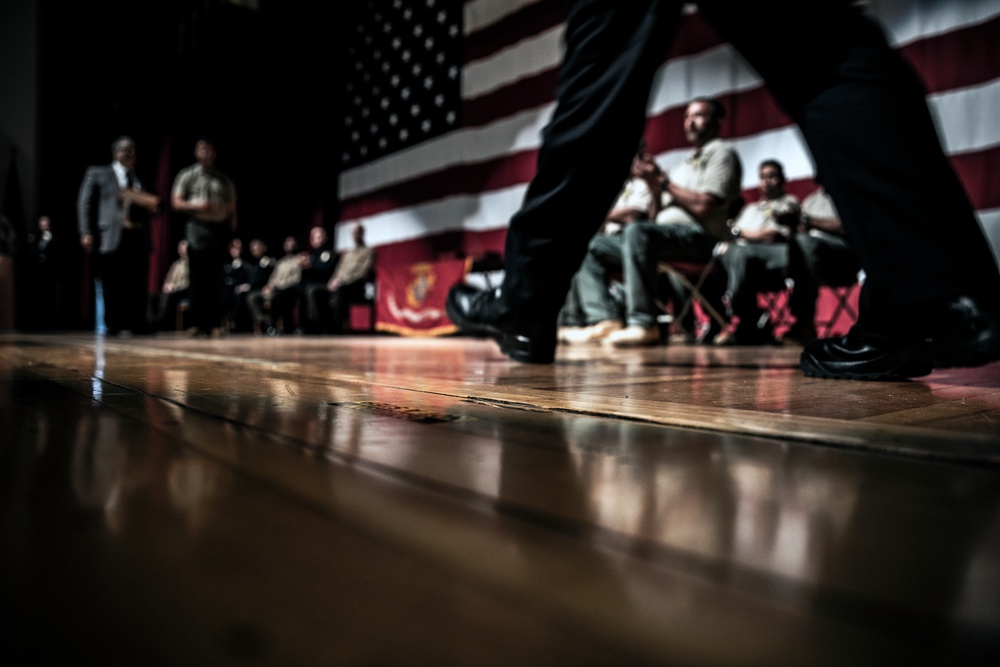 Badge of Honor: Marine Corps Police Academy West graduation