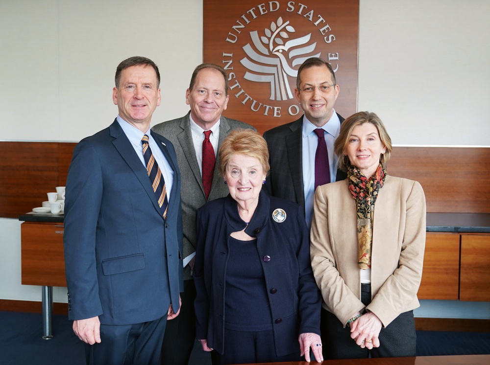 USAID Administrator Mark Green speaks at United States Institute of Peace