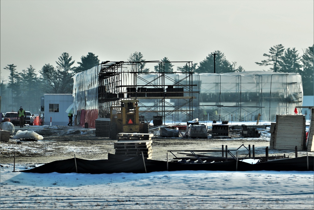 Construction of new simulations buildings continues at Fort McCoy