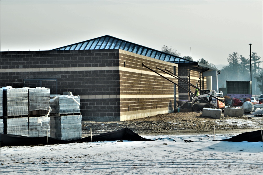 Construction of new simulations buildings continues at Fort McCoy