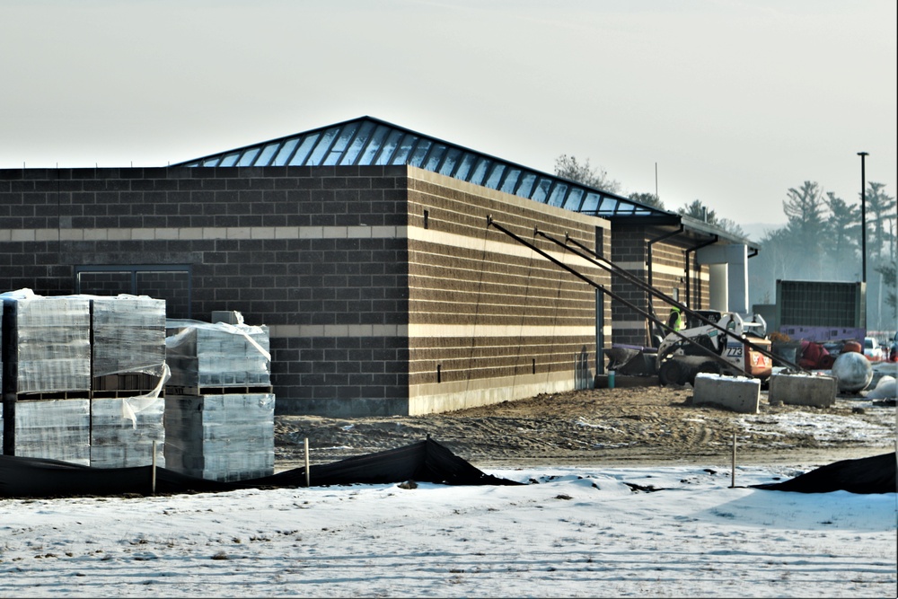 Construction of new simulations buildings continues at Fort McCoy