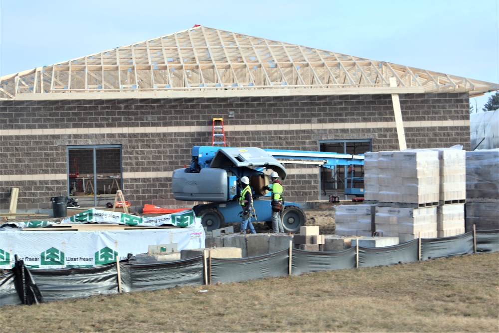 Construction of new simulations buildings continues at Fort McCoy