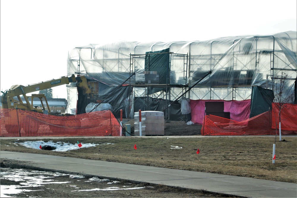 Construction of new simulations buildings continues at Fort McCoy