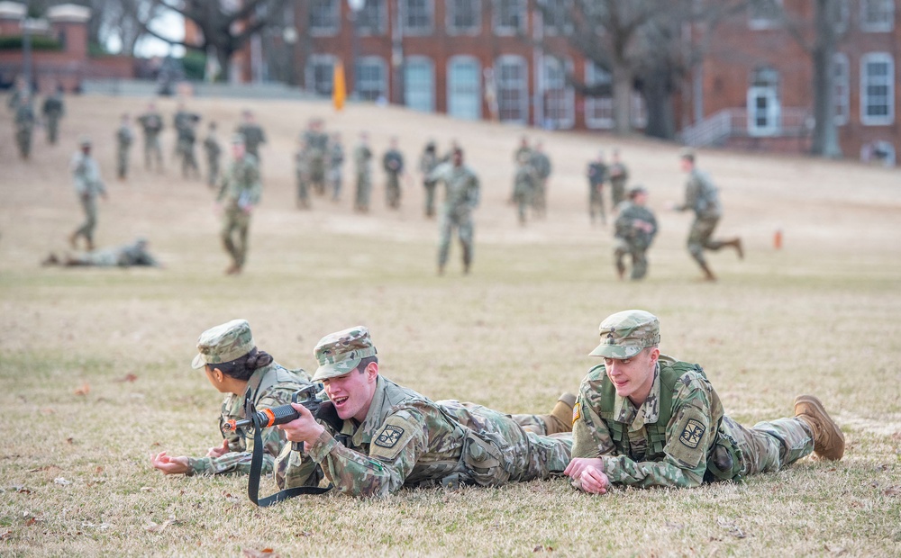 Army ROTC training