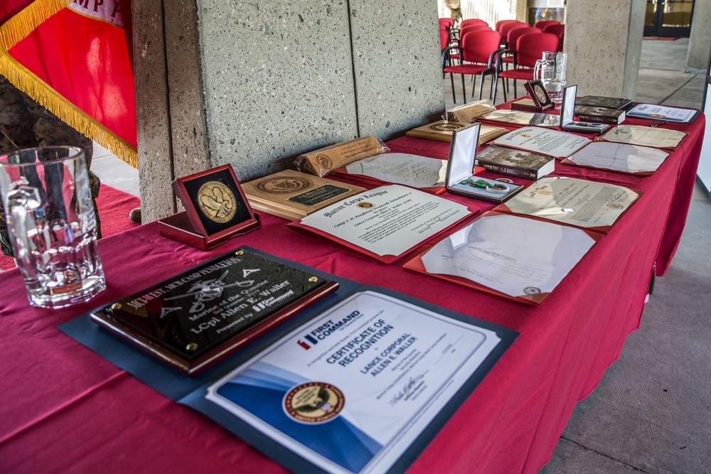 Marine Corps Installations - West CG recognizes top performers for the quarter