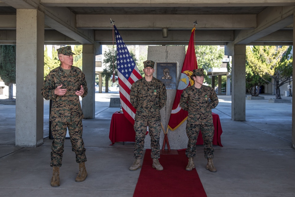 Marine Corps Installations - West CG recognizes top performers for the quarter