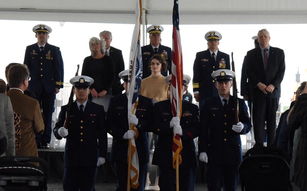Coast Guard commissions Fast Response Cutter Daniel Tarr in Galveston, Texas