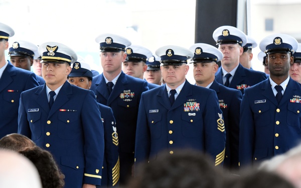 Coast Guard commissions Fast Response Cutter Daniel Tarr in Galveston, Texas