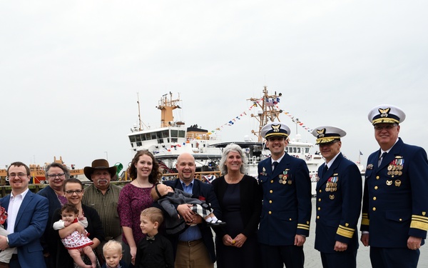 Coast Guard commissions Fast Response Cutter Daniel Tarr in Galveston, Texas