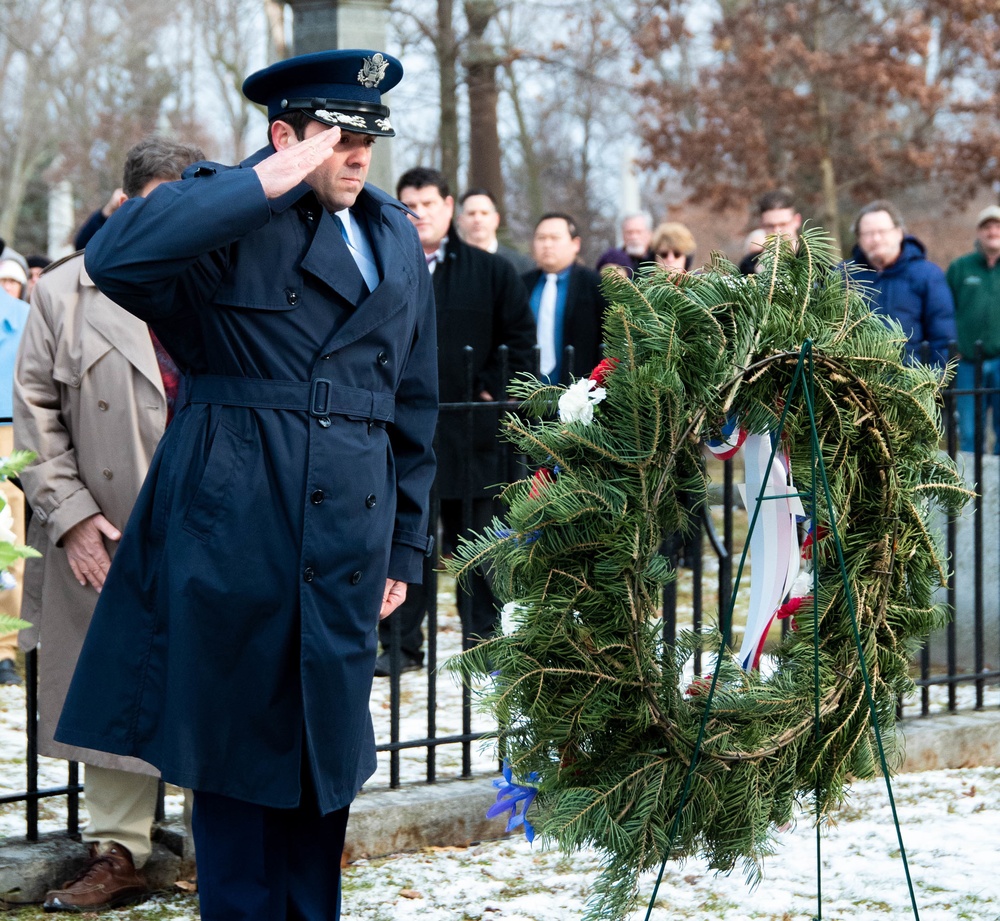 New York Air Guard Honors President Millard Fillmore