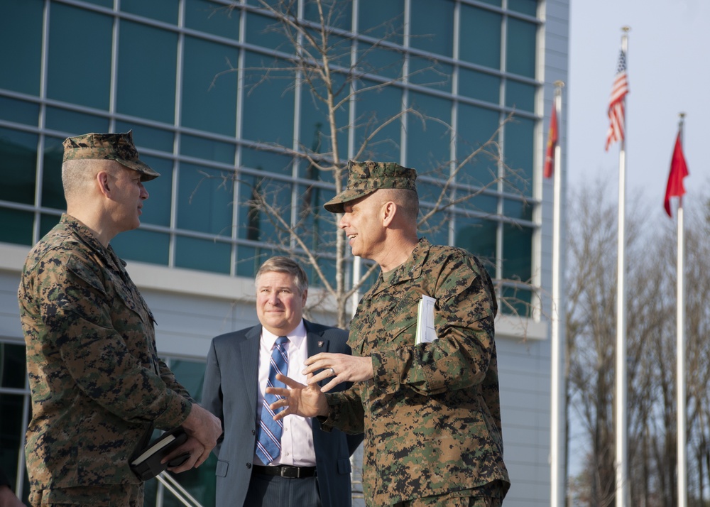 Senior Marine for Training and Education Tours Marine Cyber Headquarters