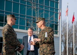 Senior Marine for Training and Education Tours Marine Cyber Headquarters