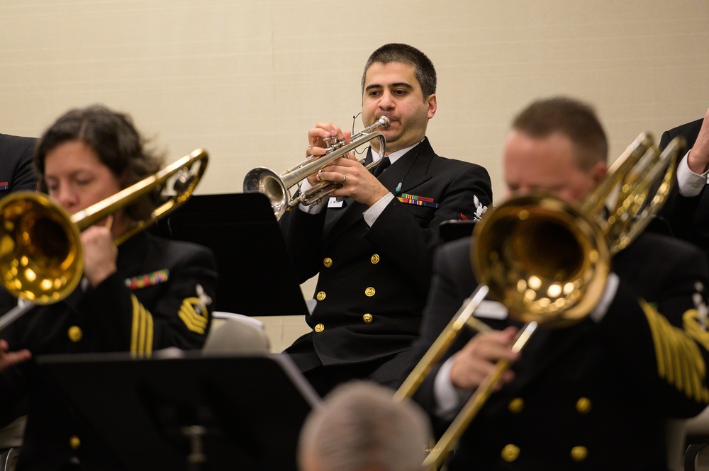 Navy Band visits New Orleans jazz conference