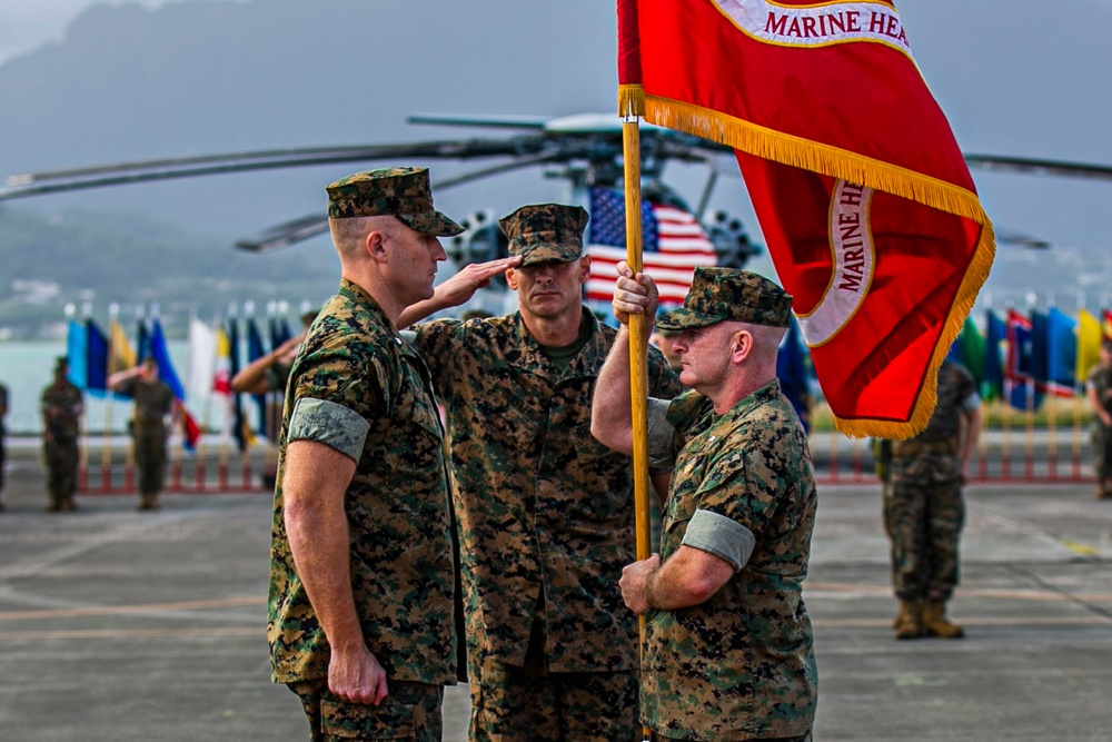 HMH-463: Change of Command