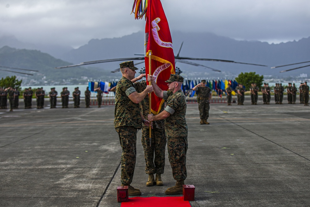 HMH-463: Change of Command