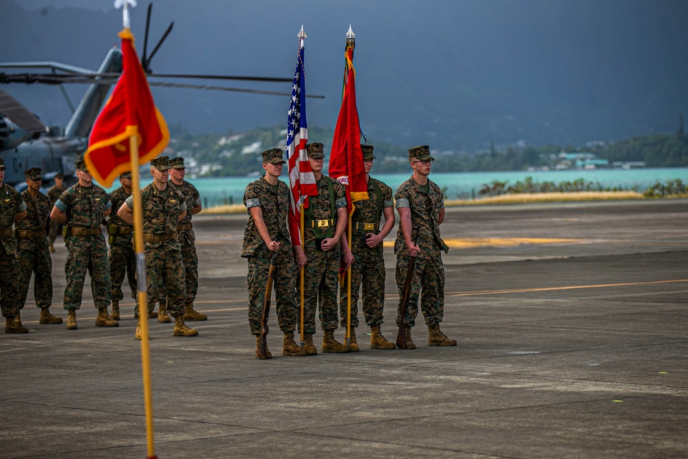 HMH-463: Change of Command