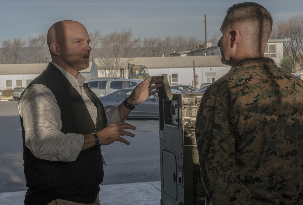 Key Leaders explore new innovation for the Marine Corps