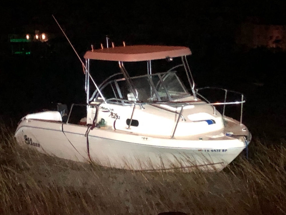 Coast Guard searches for possible missing person in water near Galveston, Texas