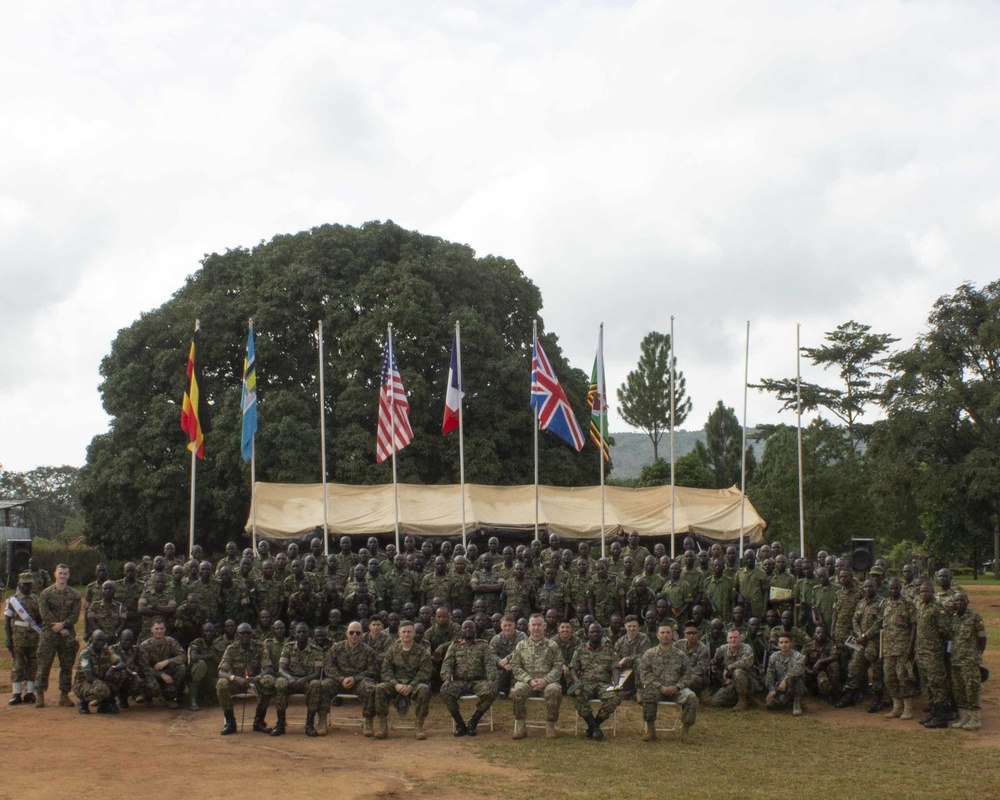 Marines Interact with Uganda Peoples Defence Force