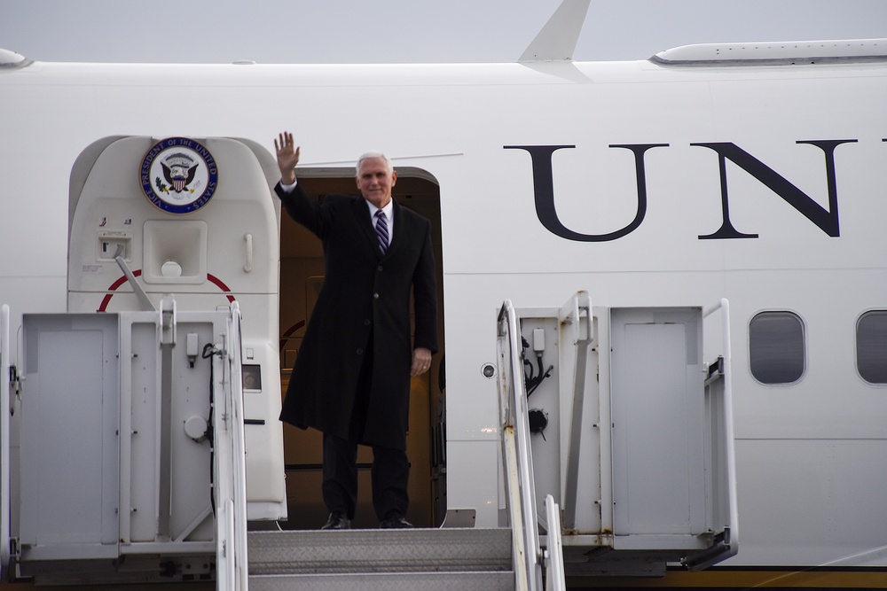 President Donald Trump and Vice President Mike Pence Visit Toledo, Ohio.