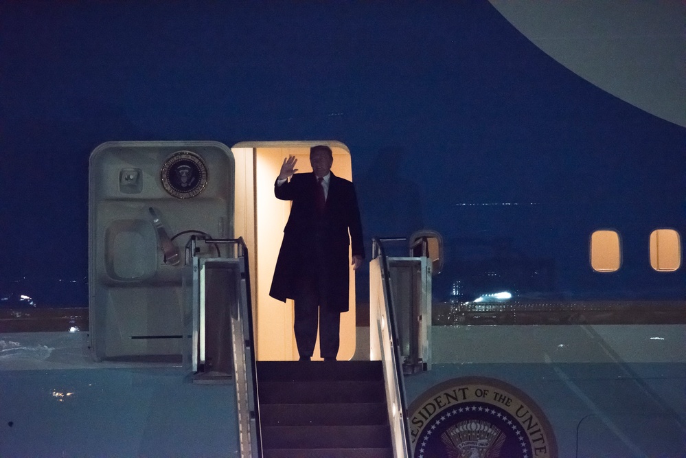 President Donald Trump and Vice President Mike Pence Visit Toledo, Ohio.