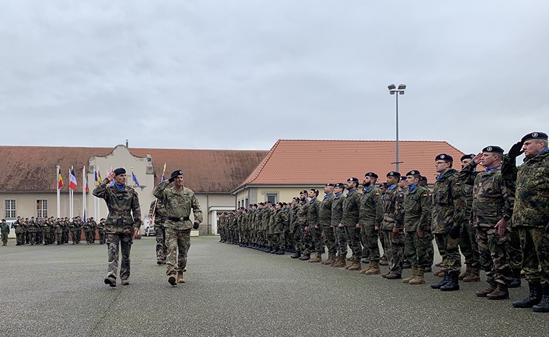 LANDCOM COMMANDER PASSES NATO RESPONSE FORCE LAND COMPONENT MISSION FROM 1ST GERMAN-NETHERLANDS CORPS TO EUROCORPS