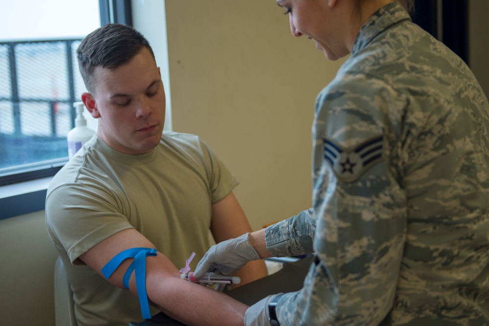 124th Medical Group hosts medical processing line