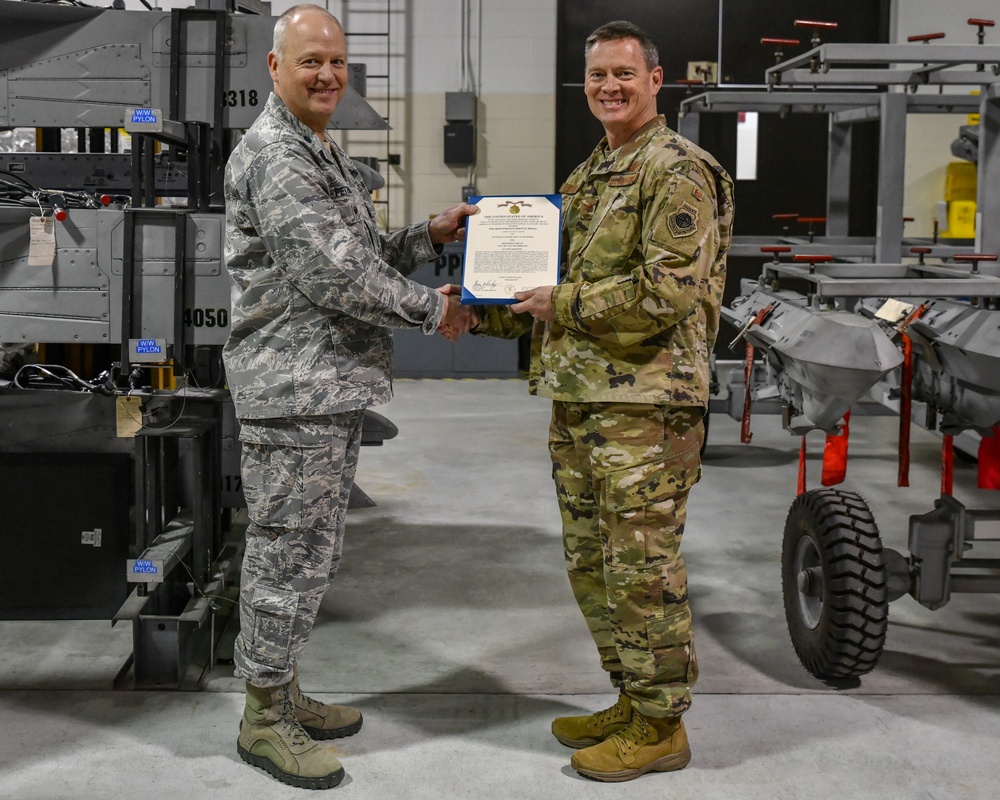 Lt. Col. Kelly Petterson Retires following a 33 Year Career