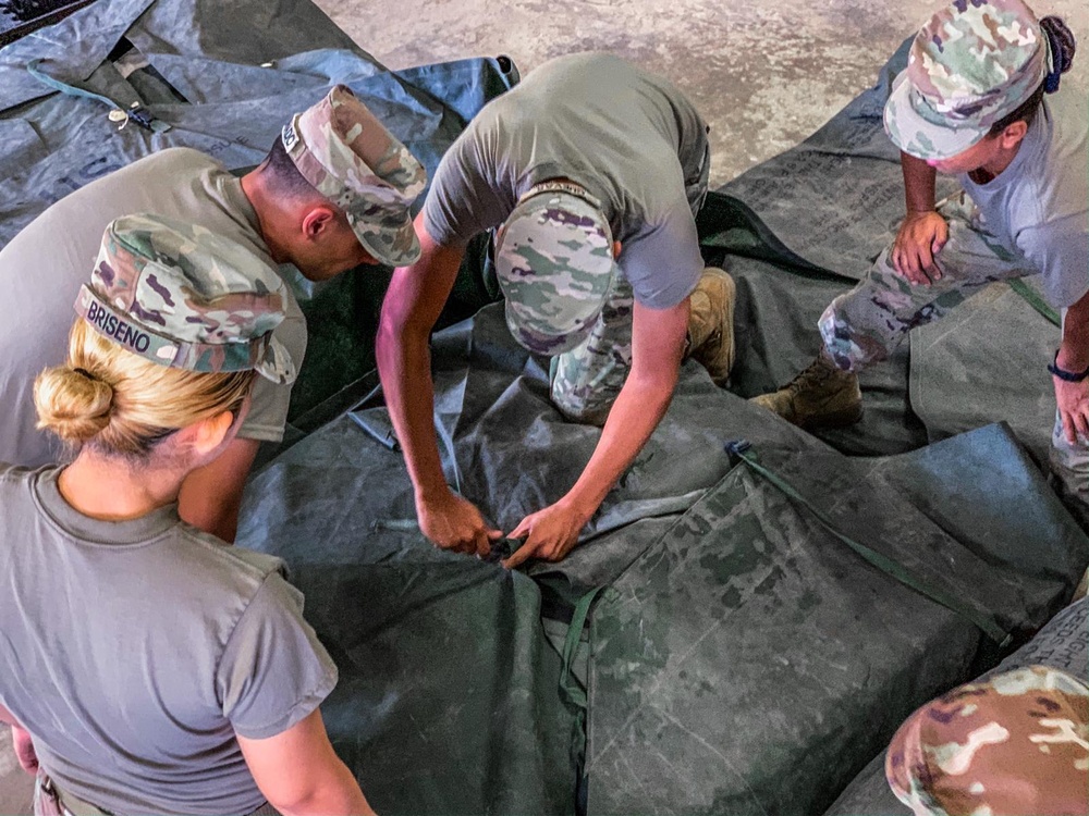 430th Quartermaster Company ready to assist in the aftermath of earthquakes in Puerto Rico