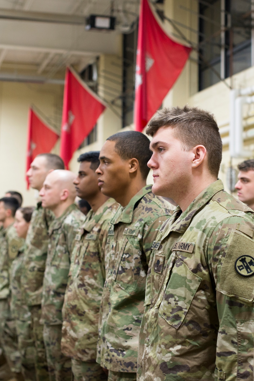 812th Engineer Company conducts convoy operations.