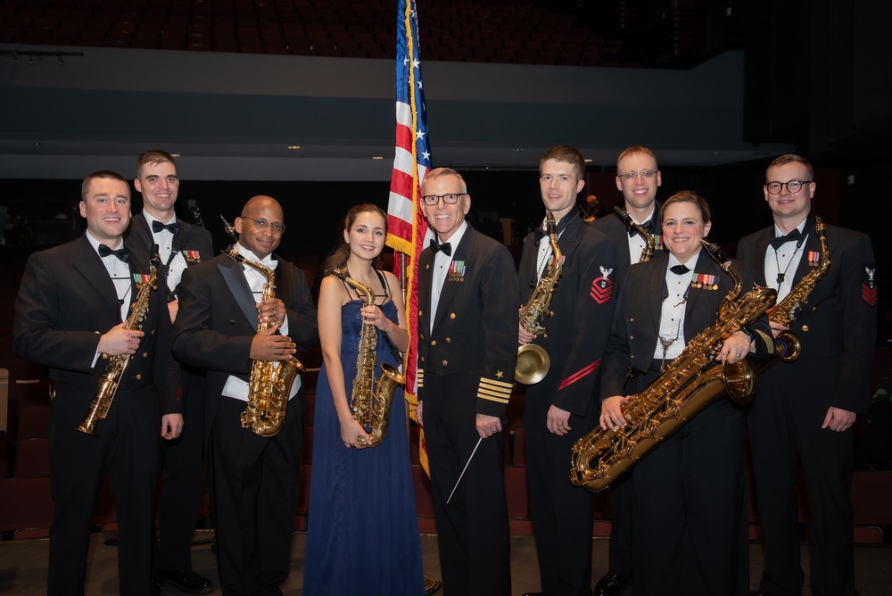 U.S. Navy Band hosts world's largest two-day saxophone conference