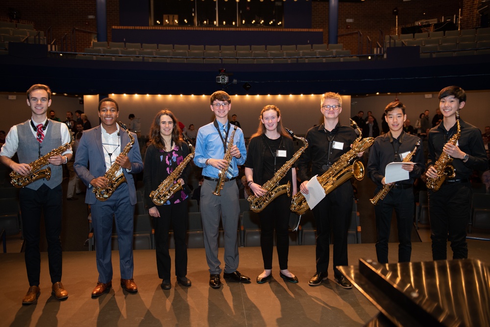 U.S. Navy Band Draws Professionals, Students in largest annual International Saxophone Symposium