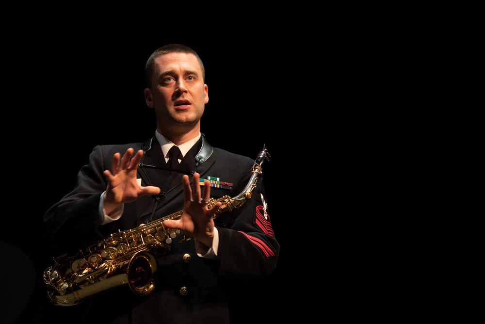 U.S. Navy Band Draws Professionals, Students in largest annual International Saxophone Symposium