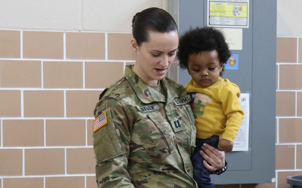 945th Engineer Company welcomes new commander