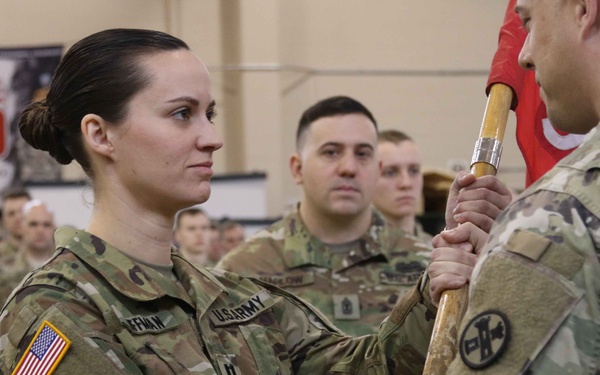 945th Engineer Company welcomes new commander