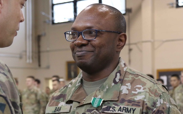945th Engineer Company welcomes new commander