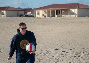 NRNPASE Sailors Play Volleyball